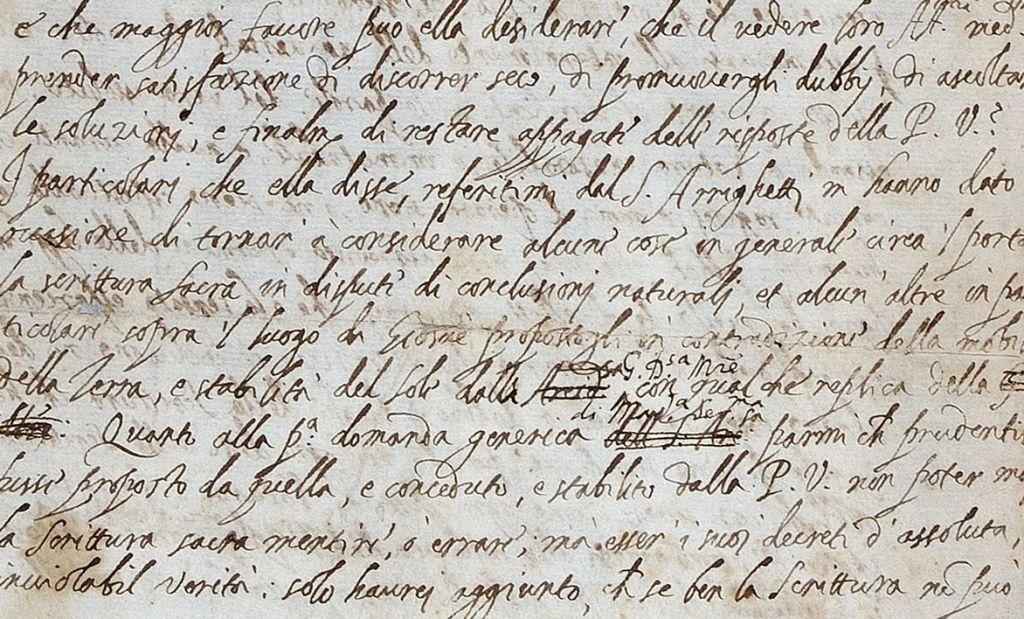 Στο φως η πρώτη «αιρετική» επιστολή του Γαλιλαίου | in.gr