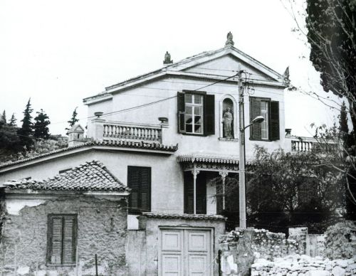 Φωτογραφία αρχείου της οικίας Κωλέττη στην Πλάκα που θα στεγάσει το Μουσείο Καβάφη