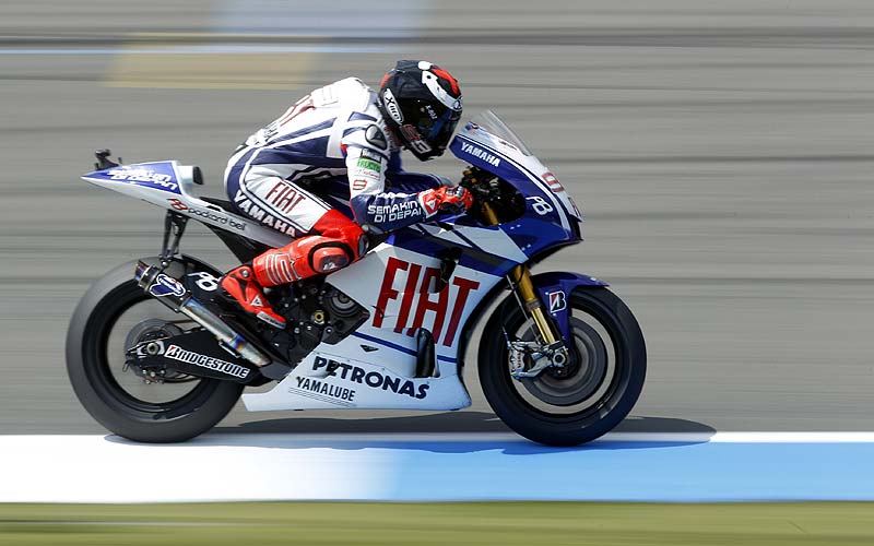 MotoGP Ολλανδίας 2010, ΕΔ1: Ξανά ταχύτερος ο J. Lorenzo