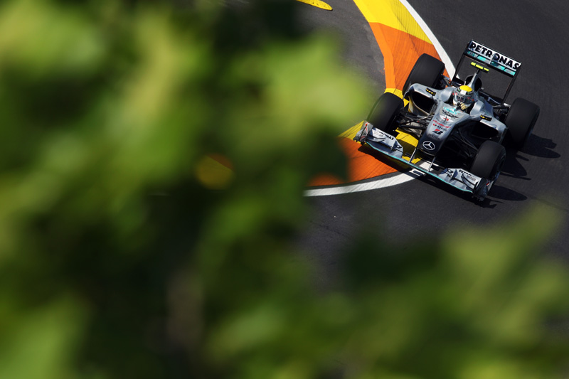 F1 – GP Ευρώπης 2010, ΕΔ1: Ο Nico Rosberg στην κορυφή