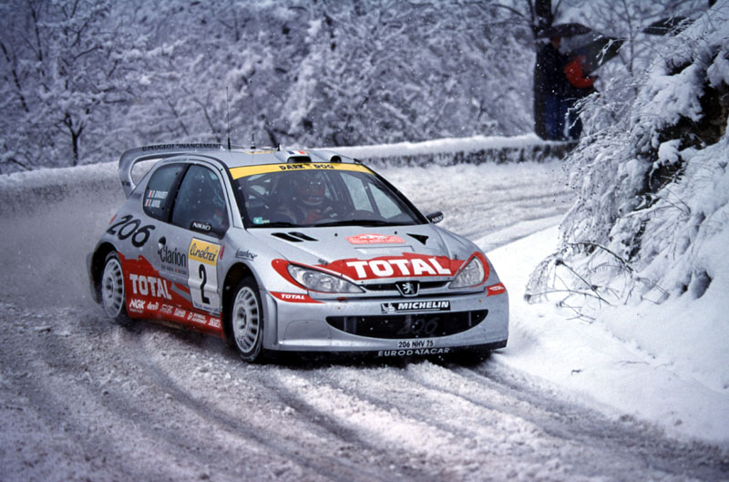 Π. Πρωτάθλημα Ράλι (WRC): Ράλι Monte Carlo, 1η-2η Ε.Δ.: Ο Didier Auriol προηγείται στον αγώνα