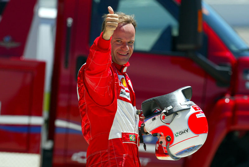 O R.Barrichello στην pole position του GP των ΗΠΑ