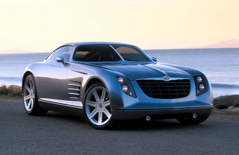 Nεανικό Chrysler Crossfire coupe στο Detroit