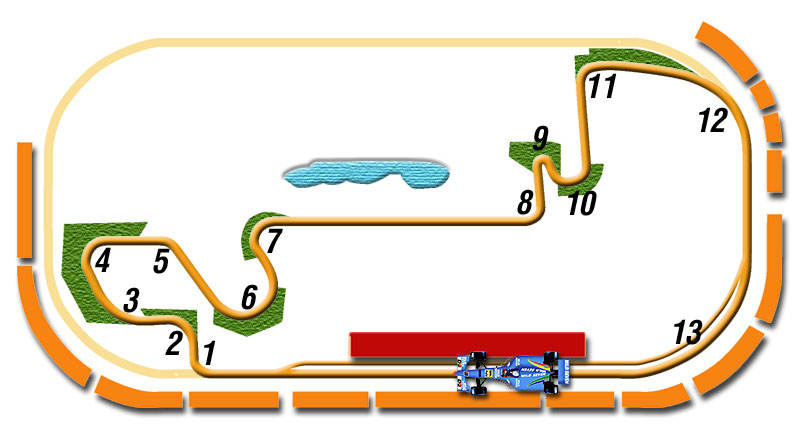Formula 1: Ενας «εικονικός» γύρος στην πίστα της Ινδιανάπολης