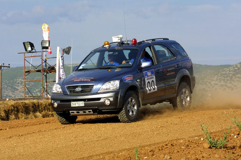 Πρώτα στο 51ο Ράλι Ακρόπολις τα Kia Sorento