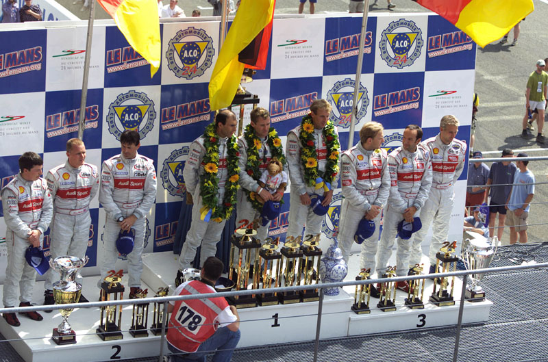 Le Mans 2002: Στο πάνθεον των θρύλων η Audi…