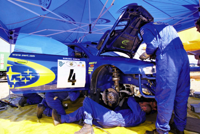 Π. Πρωτάθλημα Ράλι (WRC): Νέο Subaru Impreza WRC για το 2001