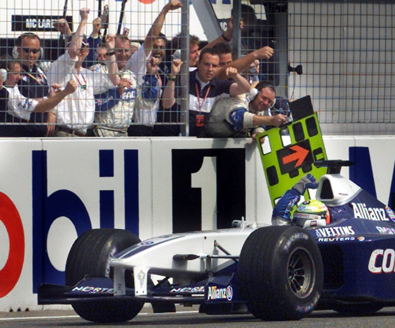 Ο Ralf Schumacher θριαμβευτής στον αγώνα επιβίωσης του GP Γερμανίας