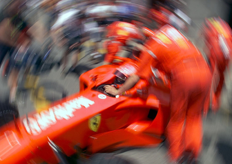 Οι αδελφοί Schumacher στις δύο πρώτες θέσεις της εκκίνησης του GP Καναδά