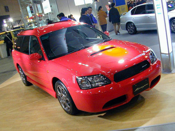Subaru Legacy Blitzen Wagon, με τη σφραγίδα της Porsche