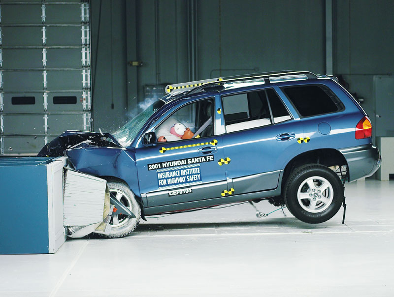 Crash test για έξι SUV από το αμερικανικό Ινστιτούτο για την Οδική Ασφάλεια