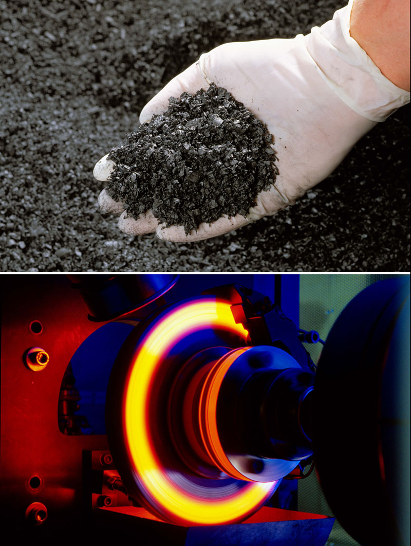 Φρένα με κεραμικούς δίσκους σε μοντέλα Mercedes-Benz και Porsche