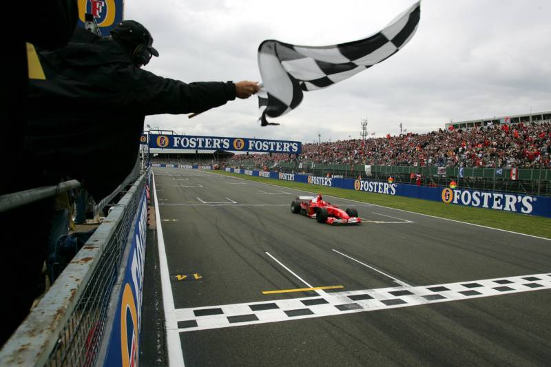 GP Βρετανίας 2004: M.Schumacher και πάλι