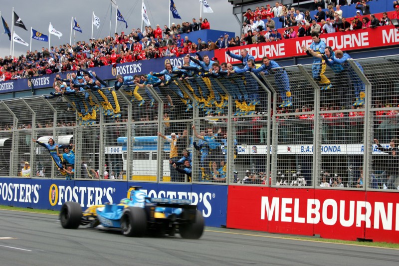 GP Αυστραλίας: Ανετη επικράτηση για G.Fisichella και Renault