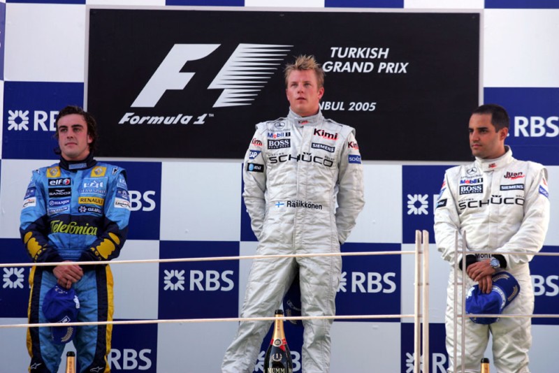 GP Τουρκίας 2005: 1-3 η McLaren, με τον Alonso δεύτερο