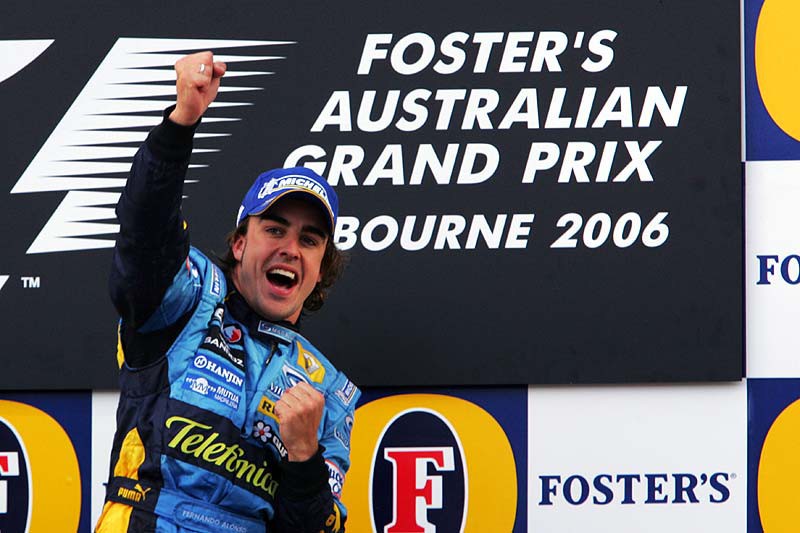 GP Αυστραλίας 2006: Ο F. Alonso σταθερά στην κορυφή
