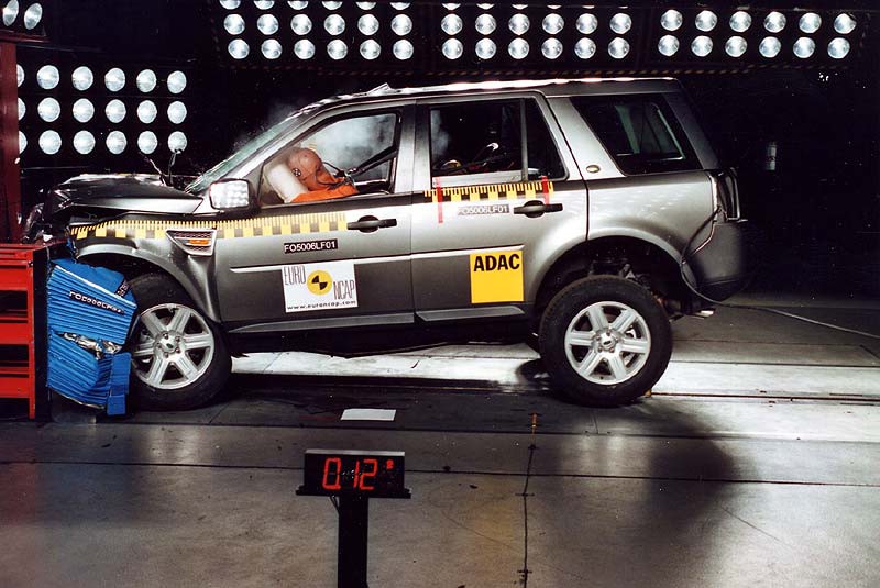 Crash tests για τα Land Rover Freelander II και Suzuki Grand Vitara