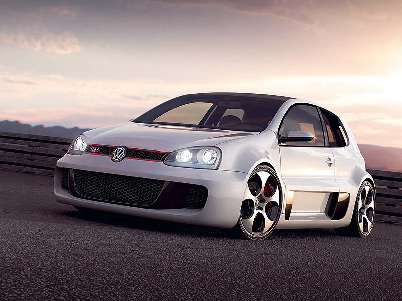 Υπερκαινοφανές Golf GTI W12-650, δια χειρός VW!