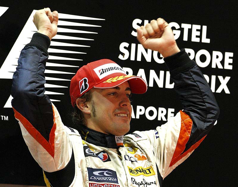 GP Σιγκαπούρης 2008: Η επιστροφή του Fernando Alonso!