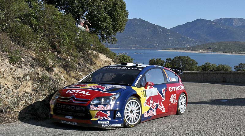 Γύρος Κορσικής 2008, πρώτο σκέλος: Ο Sebastien Loeb σε άλλο… χωροχρόνο