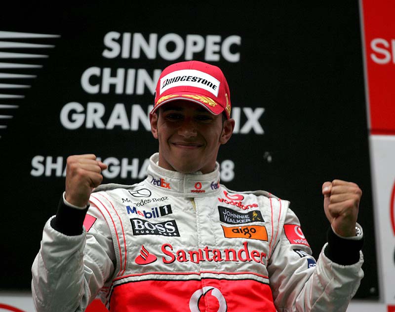 GP Κίνας 2008: Μια ανάσα από τον τίτλο ο Hamilton