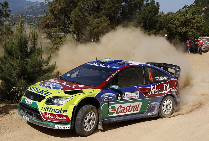 Ράλι Σαρδηνίας 2009, 3η Ειδική: Επικεφαλής ο Jari Matti Latvala