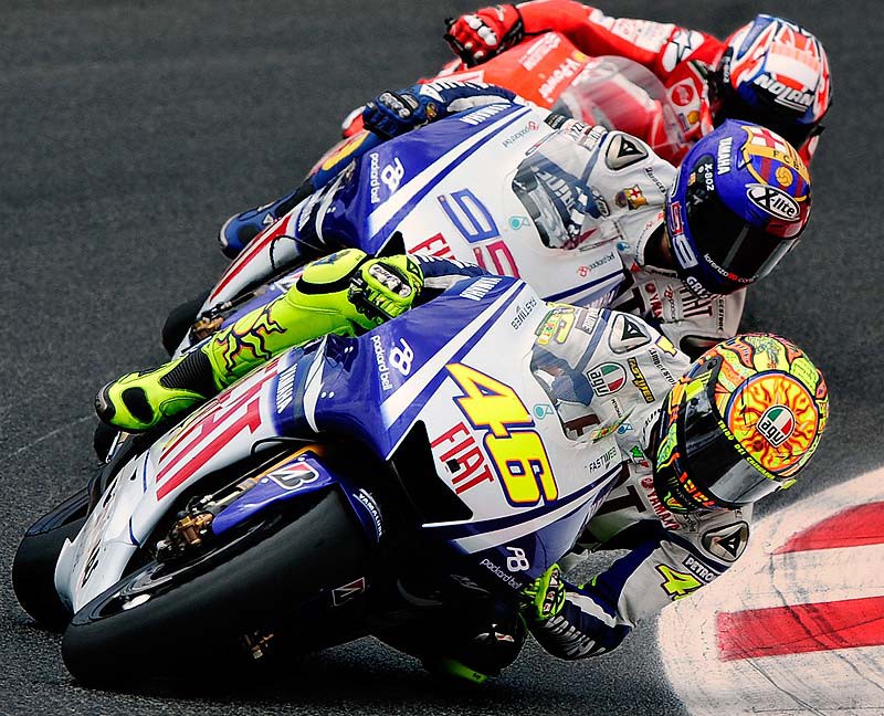 MotoGP Ολλανδίας 2009, ελεύθερες δοκιμές: Οι τρεις συνήθεις ύποπτοι!