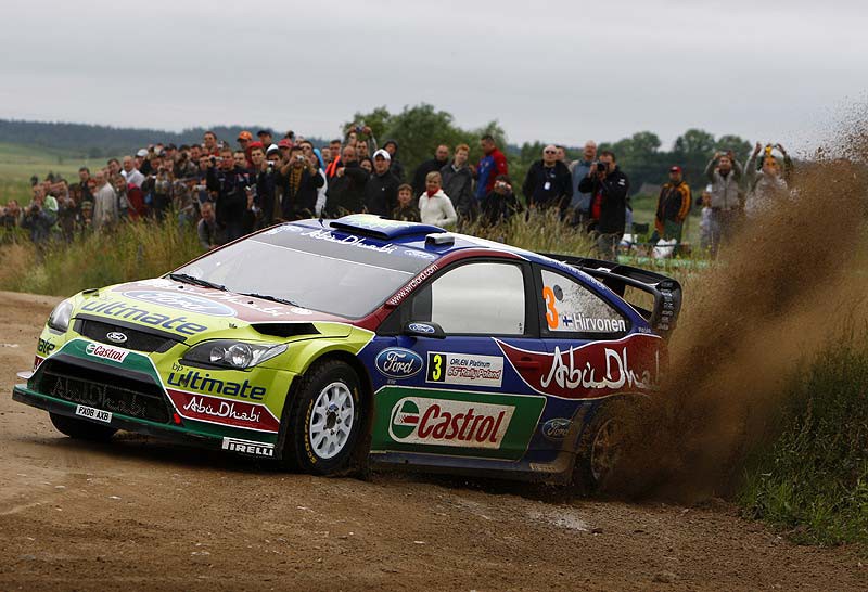 Ράλι Πολωνίας 2009, 1η μέρα: Βήμα νίκης του Mikko Hirvonen!