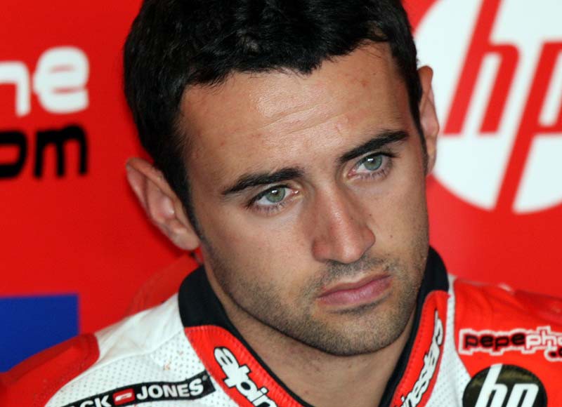 Ο Hector Barbera στην Aspar Ducati