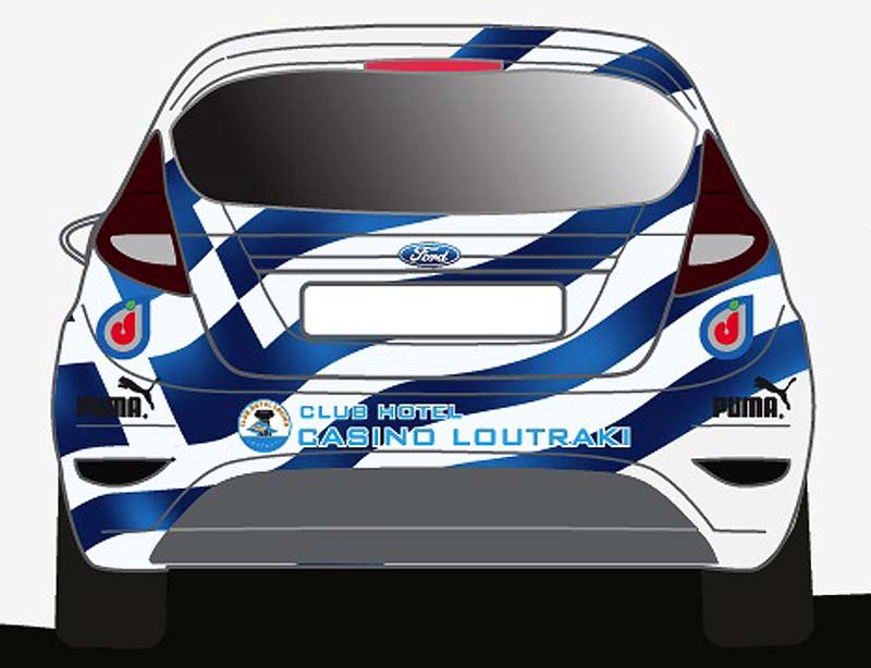 Το Ford Fiesta R2 του Λάμπρου Αθανασούλα για την Καταλονία