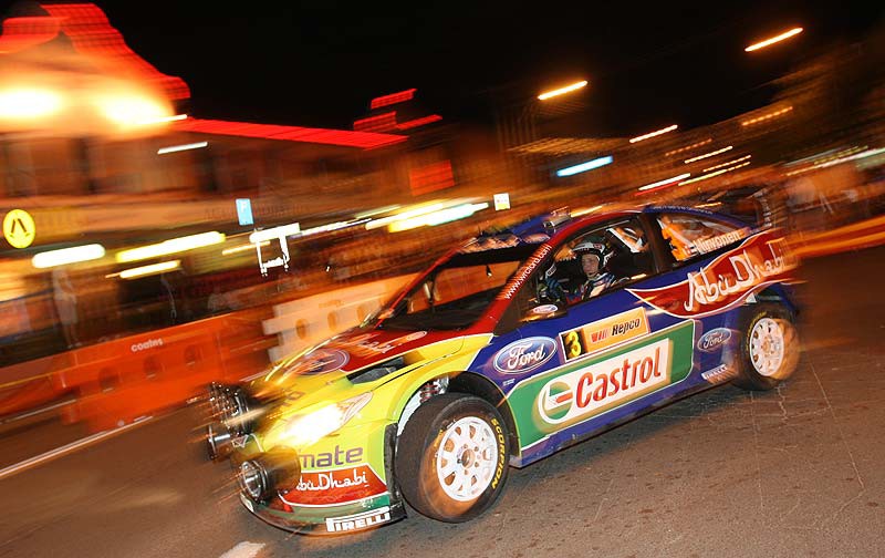 Ράλι Αυστραλίας 2009, 2η Ειδική: Επικεφαλής ο S. Ogier