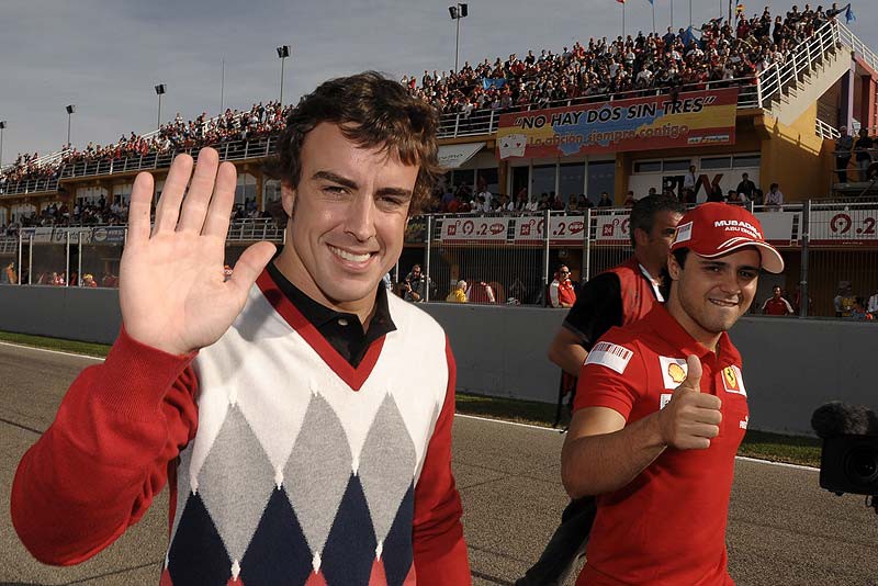 Η πρώτη μέρα του Fernando Alonso στη Ferrari