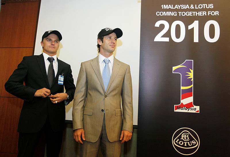 Στα πράσινα της Lotus οι J. Trulli και H. Kovalainen