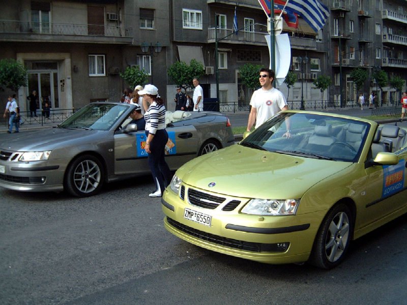 Η Saab ΒΑΚΑΡ ΑΕΒΕ στον Γύρο της Αθήνας