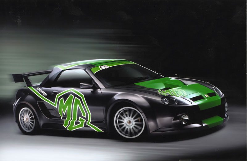 Παρουσίαση ΜGF X Power 500 από την MG στο Le Mans