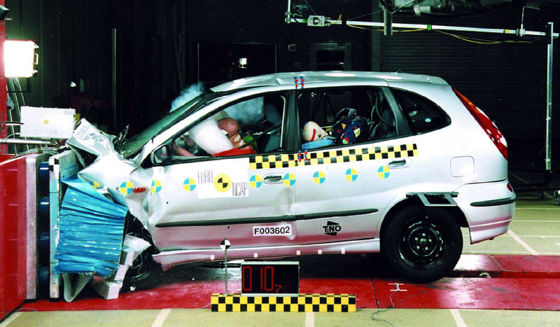 Δοκιμές πρόσκρουσης από το EuroNCAP για πέντε ΜPV