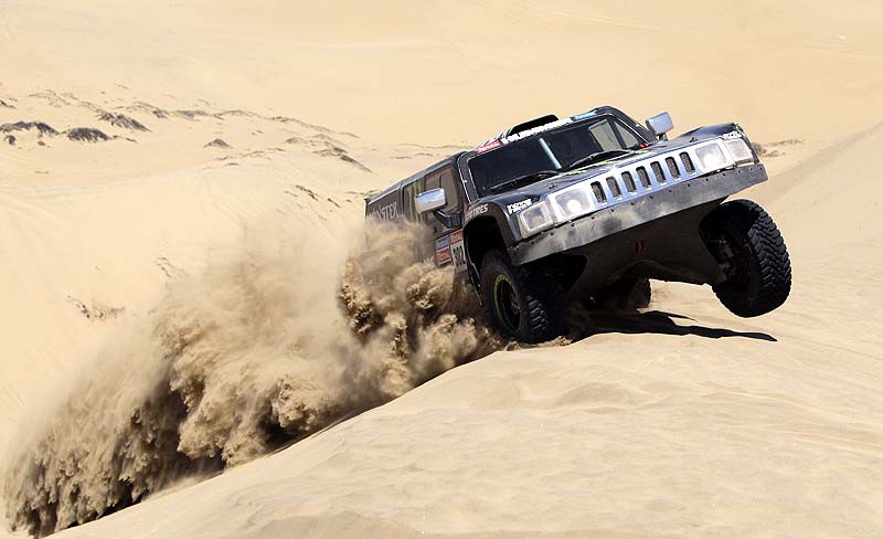 Ράλι Ντακάρ, 4η μέρα: Το πέρασμα στην έρημο Ατακάμα