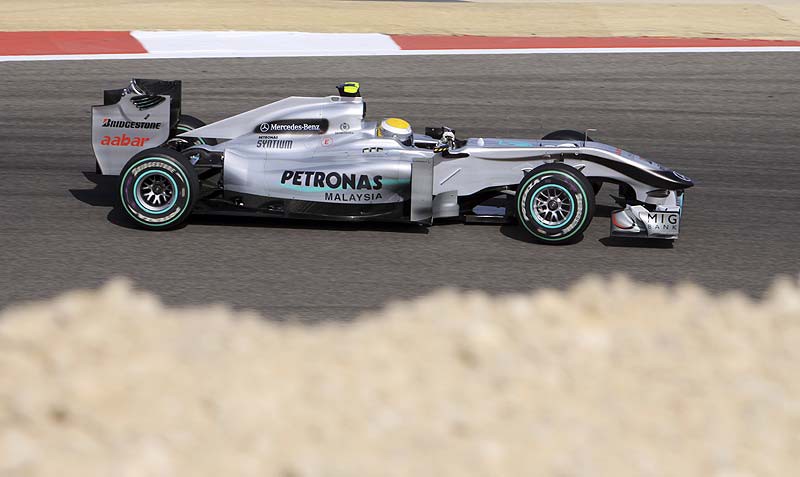 GP Μπαχρέιν 2010, Δοκιμές 2: Συστοιχίες γύρων