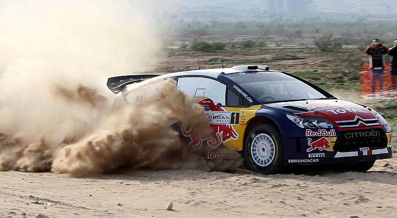 Ράλι Ιορδανίας 2010, 2η μέρα: Αντεπίθεση του S. Loeb