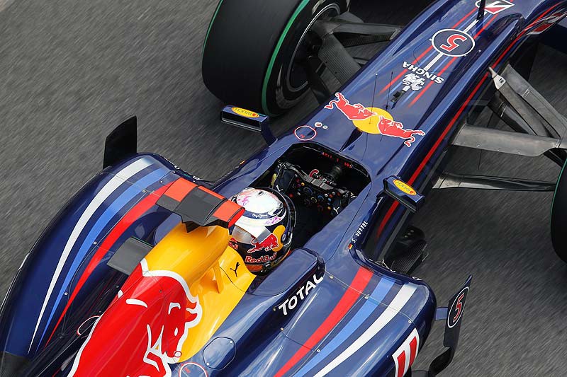 GP Ισπανίας 2010: Πρώτος χρόνος του S. Vettel στα ελεύθερα