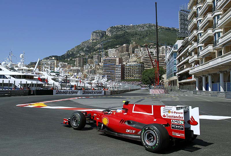 GP Μονακό 2010, ΕΔ2: Κυρίαρχος της ημέρας ο Fernando Alonso