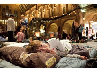 «Διανυκτέρευση στο μουσείο – Sleepover» Μάιος – Δεκέμβριος 2012