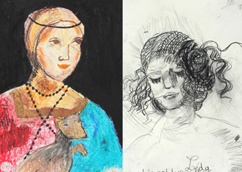 «Προσωπογραφίες» Μαθήματα σχεδίου και ζωγραφικής για παιδιά στο Μουσείο Ηρακλειδών