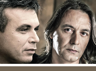 Μανώλης Λιδάκης-Γιάννης Κότσιρας στο Φράγμα Θέρμης Θεσσαλονίκης