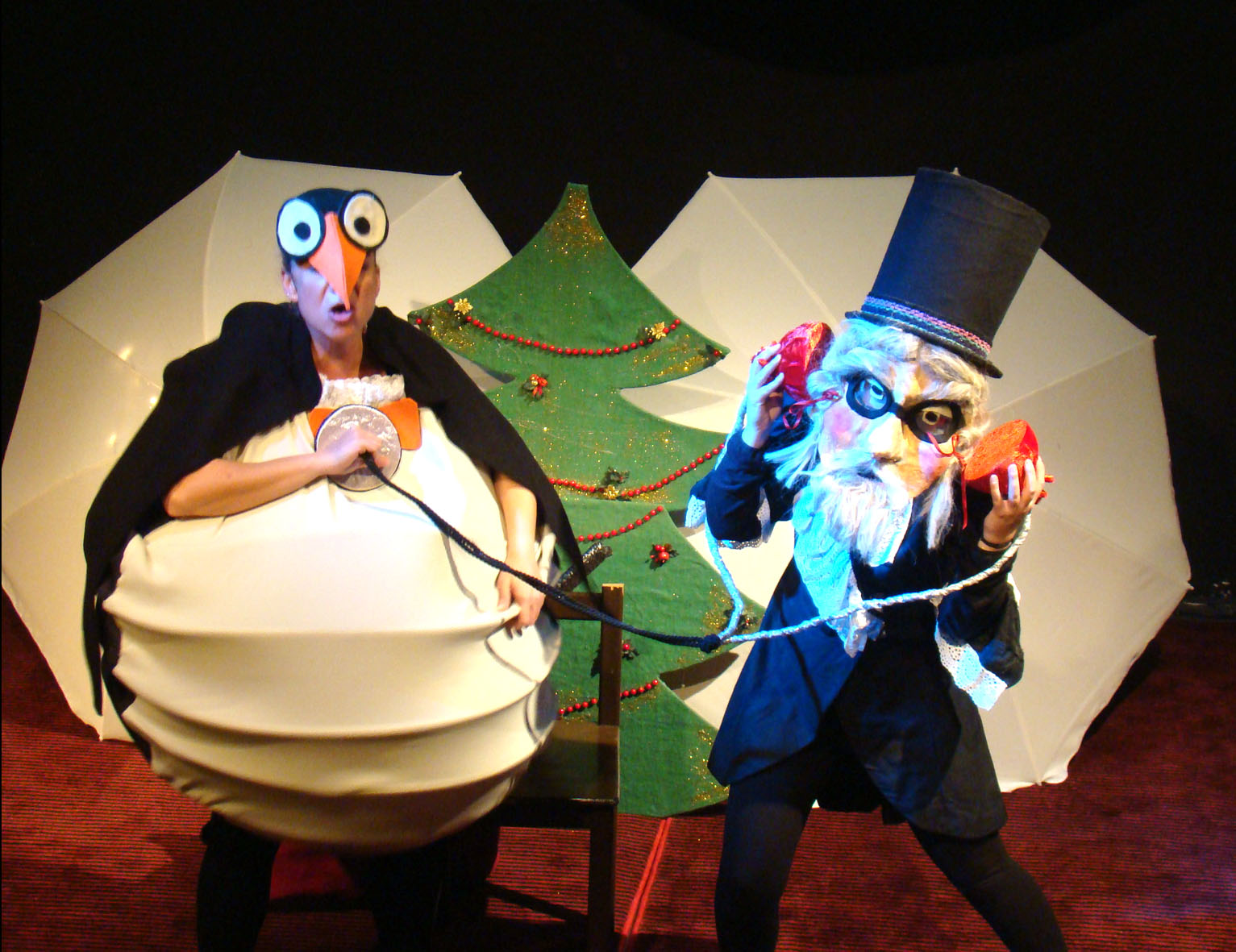 «Δύο συναχωμένοι Πιγκουΐνοι» Χριστουγεννιάτικη παράσταση