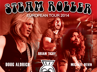 Οι «SteamRoller» έρχονται στην Ελλάδα για μια μόνο μουσική παράσταση