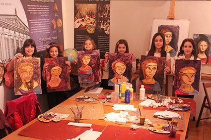 Μαθήματα σχεδίου και ζωγραφικής για παιδιά ηλικίας 8 έως 15 ετών με την Pascaline Bossu