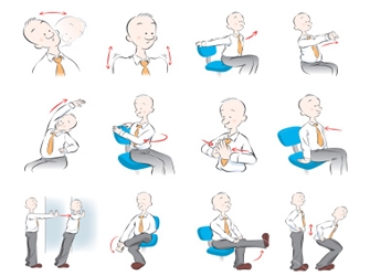 Γυμναστική στο γραφείο: γιατί όχι;