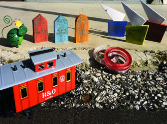 Tο Πασχαλινό Bazaar του Τρένου στο Ρουφ