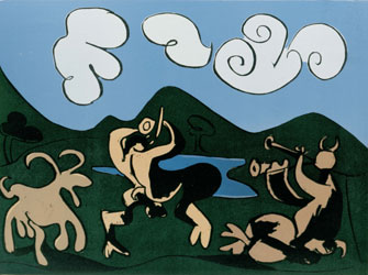 Πάμπλο Πικάσο: Πειραματισμοί στη λινοτυπία